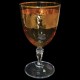Бокалы для вина Глория 437761 панто на золоте 250 мл. 6 шт. Crystalex Bohemia