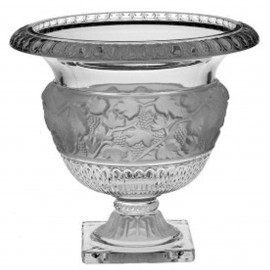 Чаша Antique, Linearis & Anife 25 см. на ножке из хрусталя Crystal Bohemia