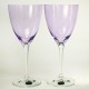 Бокалы для вина Кейт 40796 Colours фиолетовые 250 мл. 2 шт. Crystalex Bohemia