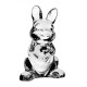 Фигурка "Заяц" ANIMALS 10,2 см. из хрусталя Crystal Bohemiа