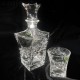 Набор для виски "Samurai": Штоф 700 мл + 6 стаканов 240 мл из хрусталя Crystal Bohemia