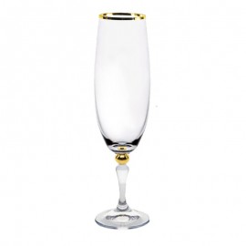Бокалы для шампанского Кармен 20639 190 мл. 6 шт. Crystalex Bohemia