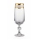Бокалы для шампанского Клаудия 43081 180 мл. 6 шт. Crystalex Bohemia