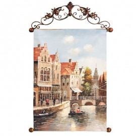 Картина Старый Амстердам 60х90 см
