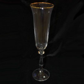 Бокалы для шампанского Анжела 20733 190 мл. 6 шт. Crystalex Bohemia