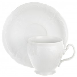 Чашка для чая 310 мл с блюдцем 16 мм не декорированное