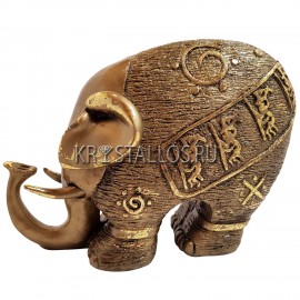 Статуэтка слон бронзовое напыление