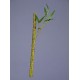 Бамбук стебель длинный светло зеленый с веточкой