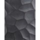 Кашпо Ergo Comb цилиндр дымчато-серый бетон в-36 см, д-36 см