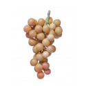 Виноград зелёно-розовый 22 см