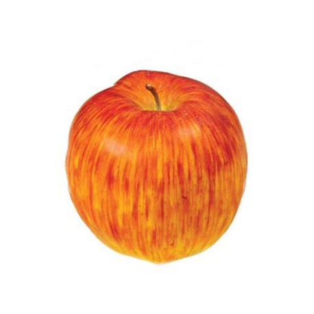 Яблоко красно-жёлтое 8 см