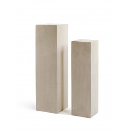 Колонна Effectory Beton высота 100 см, 28х28 см,Колонна Effectory Beton белый песок
