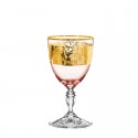 Бокалы для вина Глория 437761 панто на золоте 200 мл. 6 шт. Crystalex Bohemia