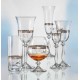 Бокалы для вина Анжела 40600/Q8997 платиновые кружева/широкий кант 185 мл. 6 шт. Crystalex Bohemia