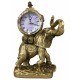 Часы Слон 32 см бронза